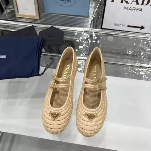 Replica Prada Flat Shoes For Women #1341020 $122.00 USD for Wholesale