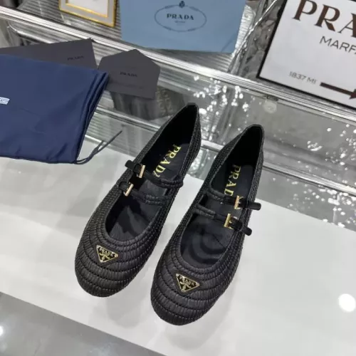 Replica Prada Flat Shoes For Women #1341021 $122.00 USD for Wholesale