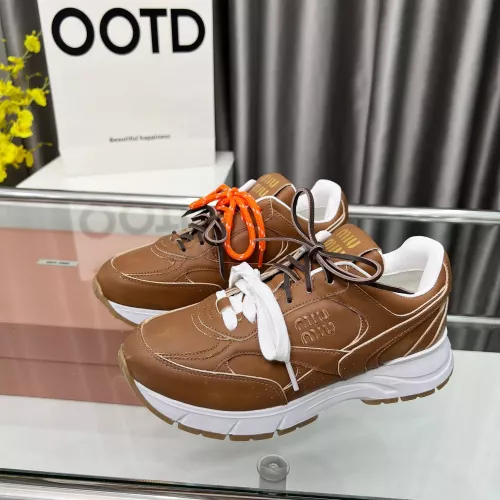 MIU MIU Casual Shoes For Women #1341025 $108.00 USD, Wholesale Replica MIU MIU Casual Shoes
