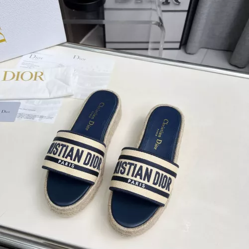 Replica Christian Dior Slippers For Women #1341079 $82.00 USD for Wholesale