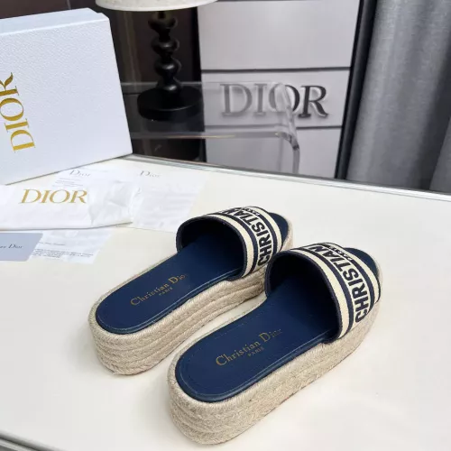 Replica Christian Dior Slippers For Women #1341079 $82.00 USD for Wholesale