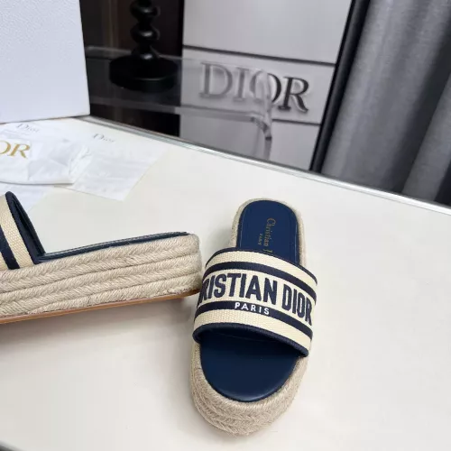 Replica Christian Dior Slippers For Women #1341079 $82.00 USD for Wholesale