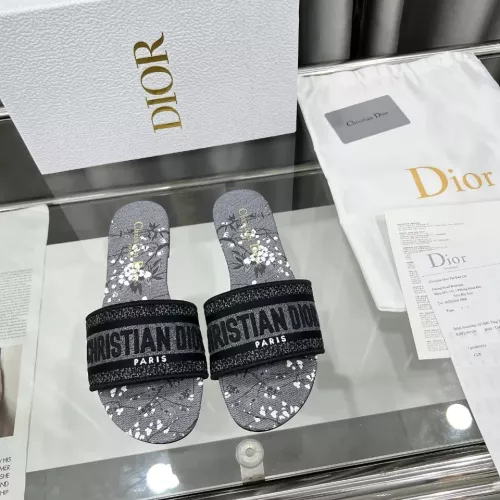 Replica Christian Dior Slippers For Women #1341081 $72.00 USD for Wholesale