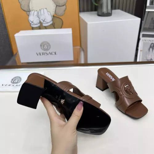 Replica Versace Slippers For Women #1341087 $92.00 USD for Wholesale