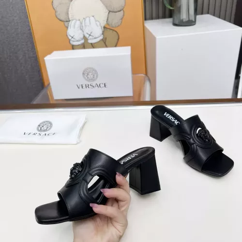 Replica Versace Slippers For Women #1341088 $92.00 USD for Wholesale