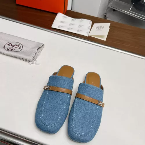 Replica Hermes Slippers For Women #1341168 $88.00 USD for Wholesale