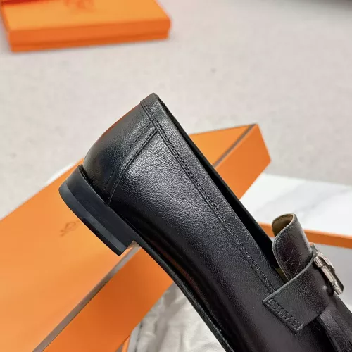 Replica Hermes Leather Shoes For Women #1341264 $125.00 USD for Wholesale