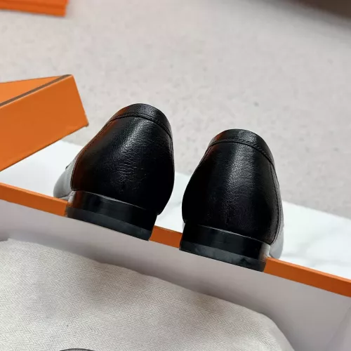 Replica Hermes Leather Shoes For Women #1341283 $125.00 USD for Wholesale