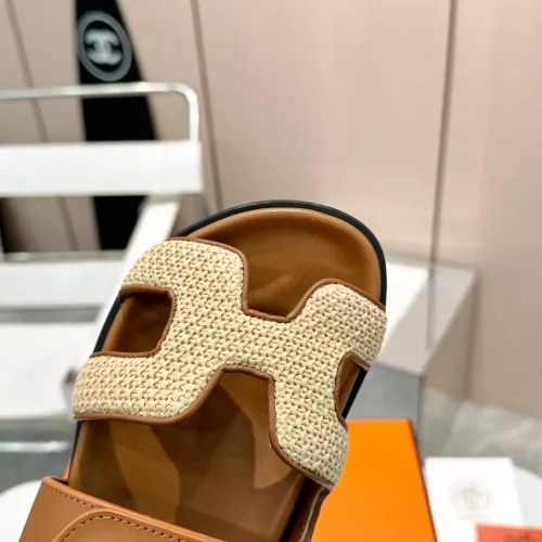 Replica Hermes Slippers For Men #1341293 $98.00 USD for Wholesale