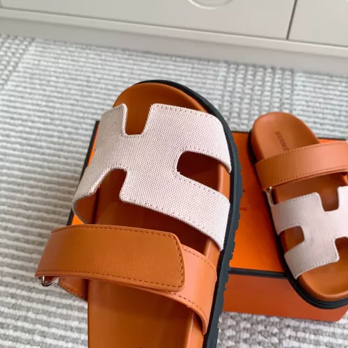 Replica Hermes Slippers For Men #1341308 $98.00 USD for Wholesale