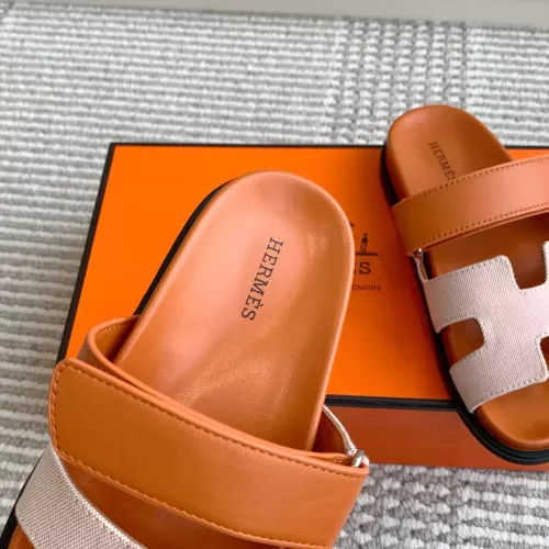 Replica Hermes Slippers For Men #1341308 $98.00 USD for Wholesale