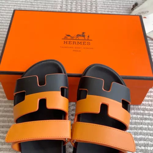 Replica Hermes Slippers For Men #1341316 $98.00 USD for Wholesale