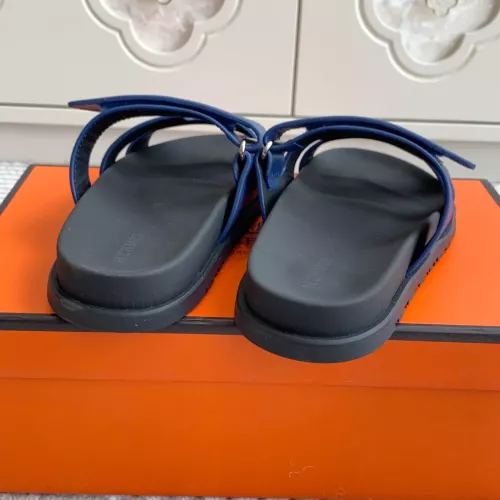 Replica Hermes Slippers For Men #1341319 $98.00 USD for Wholesale