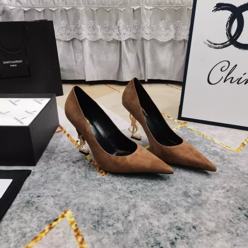Replica Yves Saint Laurent YSL High-Heeled Shoes For Women #1341346 $122.00 USD for Wholesale