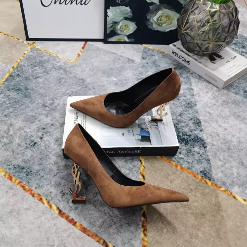 Replica Yves Saint Laurent YSL High-Heeled Shoes For Women #1341346 $122.00 USD for Wholesale