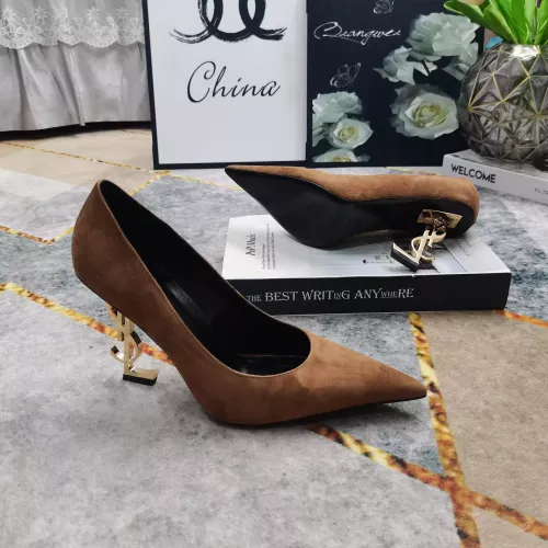 Replica Yves Saint Laurent YSL High-Heeled Shoes For Women #1341346 $122.00 USD for Wholesale
