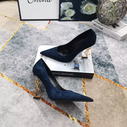 Replica Yves Saint Laurent YSL High-Heeled Shoes For Women #1341353 $122.00 USD for Wholesale
