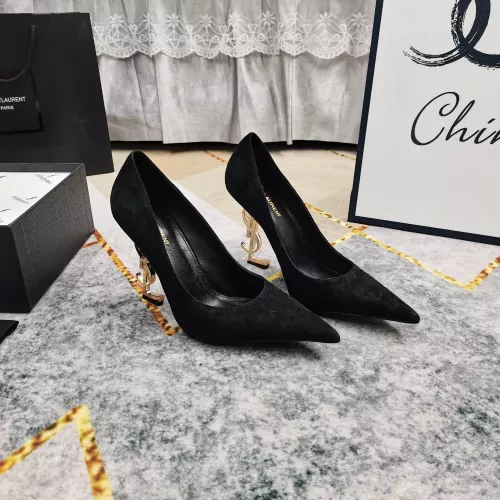 Replica Yves Saint Laurent YSL High-Heeled Shoes For Women #1341354 $122.00 USD for Wholesale
