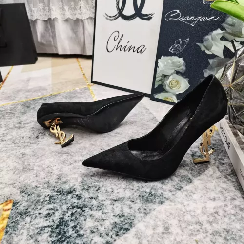 Replica Yves Saint Laurent YSL High-Heeled Shoes For Women #1341354 $122.00 USD for Wholesale