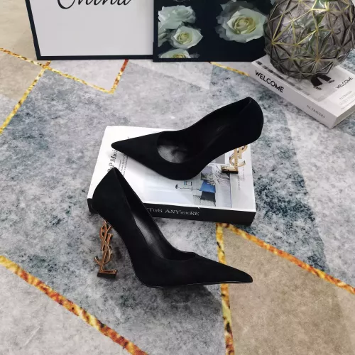 Replica Yves Saint Laurent YSL High-Heeled Shoes For Women #1341354 $122.00 USD for Wholesale