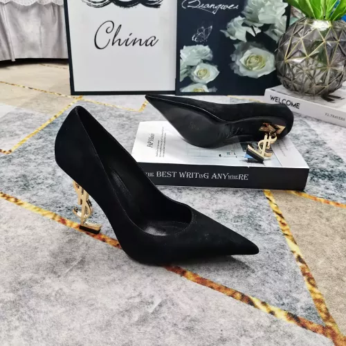 Replica Yves Saint Laurent YSL High-Heeled Shoes For Women #1341354 $122.00 USD for Wholesale