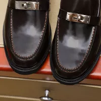 $85.00 USD Hermes Leather Shoes For Men #1330757