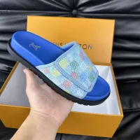$56.00 USD Louis Vuitton Slippers For Men #1330842