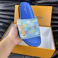 $56.00 USD Louis Vuitton Slippers For Men #1330843