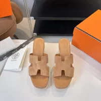 $108.00 USD Hermes Slippers For Women #1331425