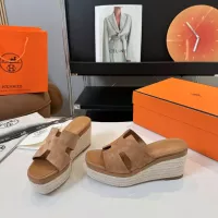 $108.00 USD Hermes Slippers For Women #1331425