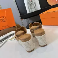 $108.00 USD Hermes Slippers For Women #1331425