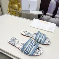 $72.00 USD Christian Dior Slippers For Women #1331597