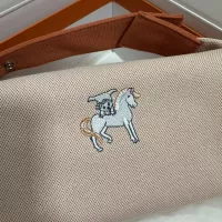 $158.00 USD Hermes AAA Quality Handbags In Orange For Women #1332028