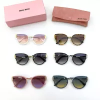 $60.00 USD MIU MIU AAA Quality Sunglasses #1333720