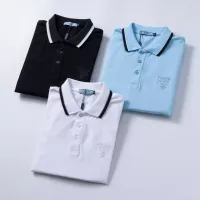 $32.00 USD Prada T-Shirts Short Sleeved For Men #1333836