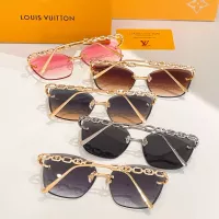 $60.00 USD Louis Vuitton AAA Quality Sunglasses #1335994