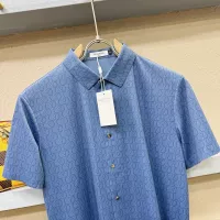$96.00 USD Valentino Shirts Short Sleeved For Men #1336029