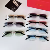 $60.00 USD Cartier AAA Quality Sunglassess #1336324