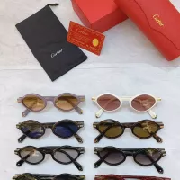 $64.00 USD Cartier AAA Quality Sunglassess #1336364