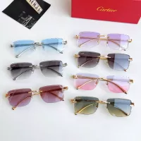 $60.00 USD Cartier AAA Quality Sunglassess #1336403