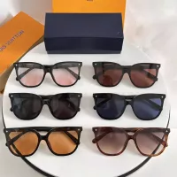 $56.00 USD Louis Vuitton AAA Quality Sunglasses #1337123