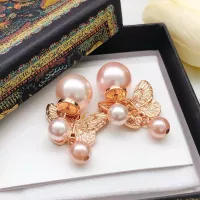 $29.00 USD Christian Dior Earrings For Women #1337256
