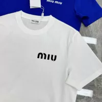 $92.00 USD MIU MIU T-Shirts Short Sleeved For Men #1338366