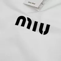$92.00 USD MIU MIU T-Shirts Short Sleeved For Men #1338366