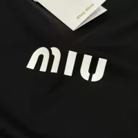 $92.00 USD MIU MIU T-Shirts Short Sleeved For Men #1338369