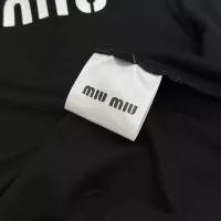 $92.00 USD MIU MIU T-Shirts Short Sleeved For Men #1338369