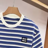 $96.00 USD MIU MIU T-Shirts Short Sleeved For Men #1338376