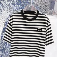 $96.00 USD MIU MIU T-Shirts Short Sleeved For Men #1338377