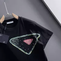 $85.00 USD Prada T-Shirts Short Sleeved For Men #1338386