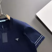 $68.00 USD Prada T-Shirts Short Sleeved For Men #1338409
